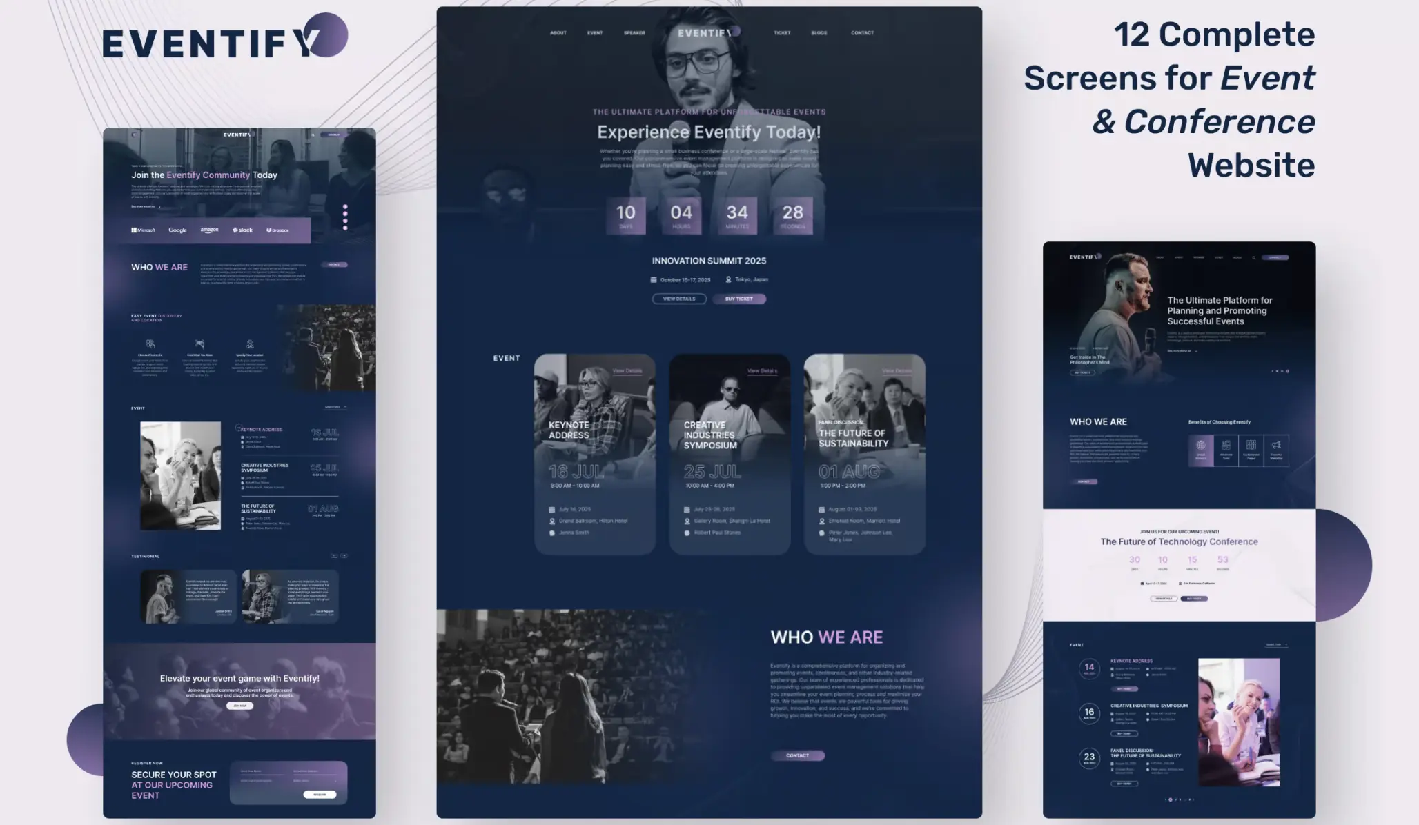 UI/UX kits - Website Template