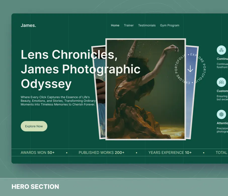 James - Figma Template