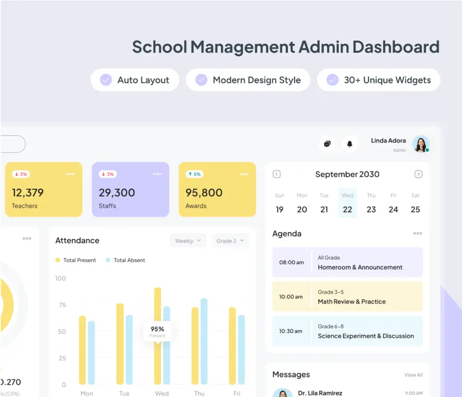 SchoolHub - Figma Template