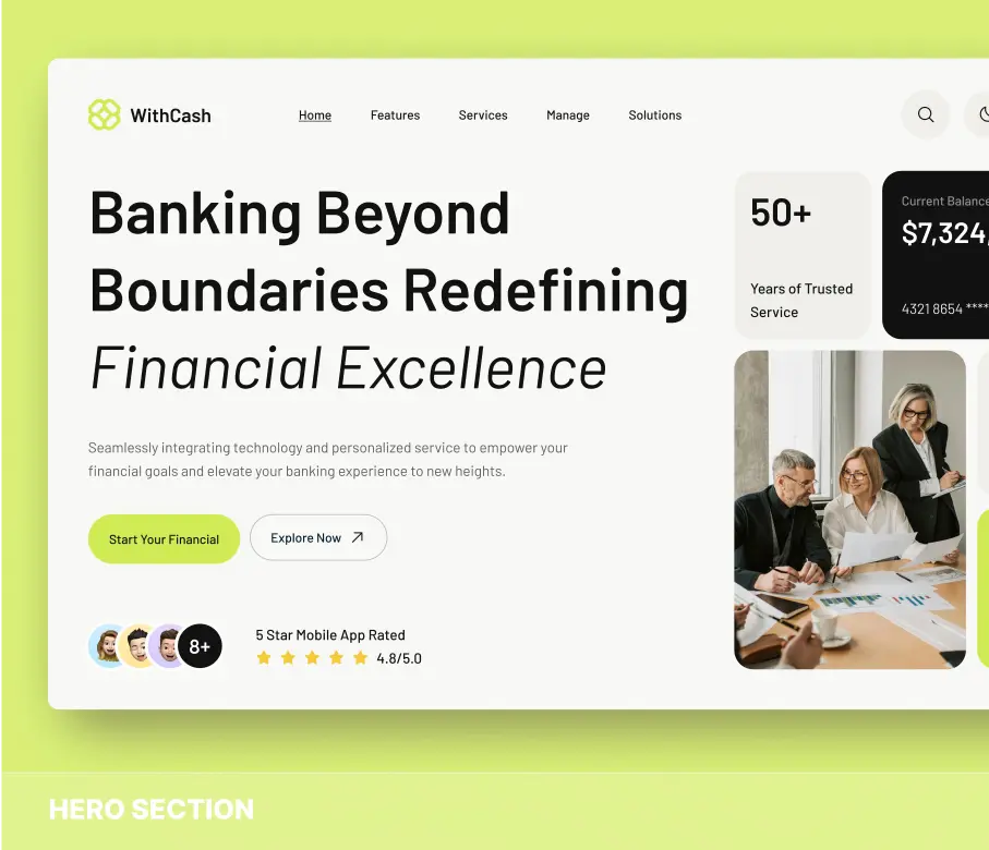 WithCash - Figma Template