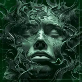 Woman's face - NFT Card
