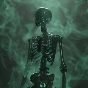 Human Skeleton - NFT Card