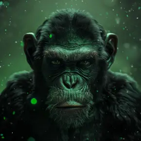 Chimpanzee - NFT Card